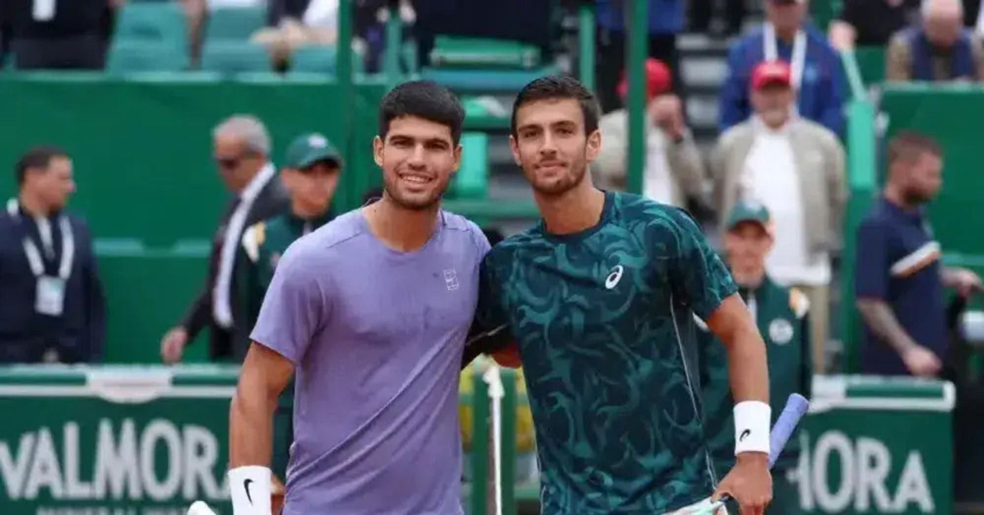 Carlos Alcaraz e Lorenzo Musetti