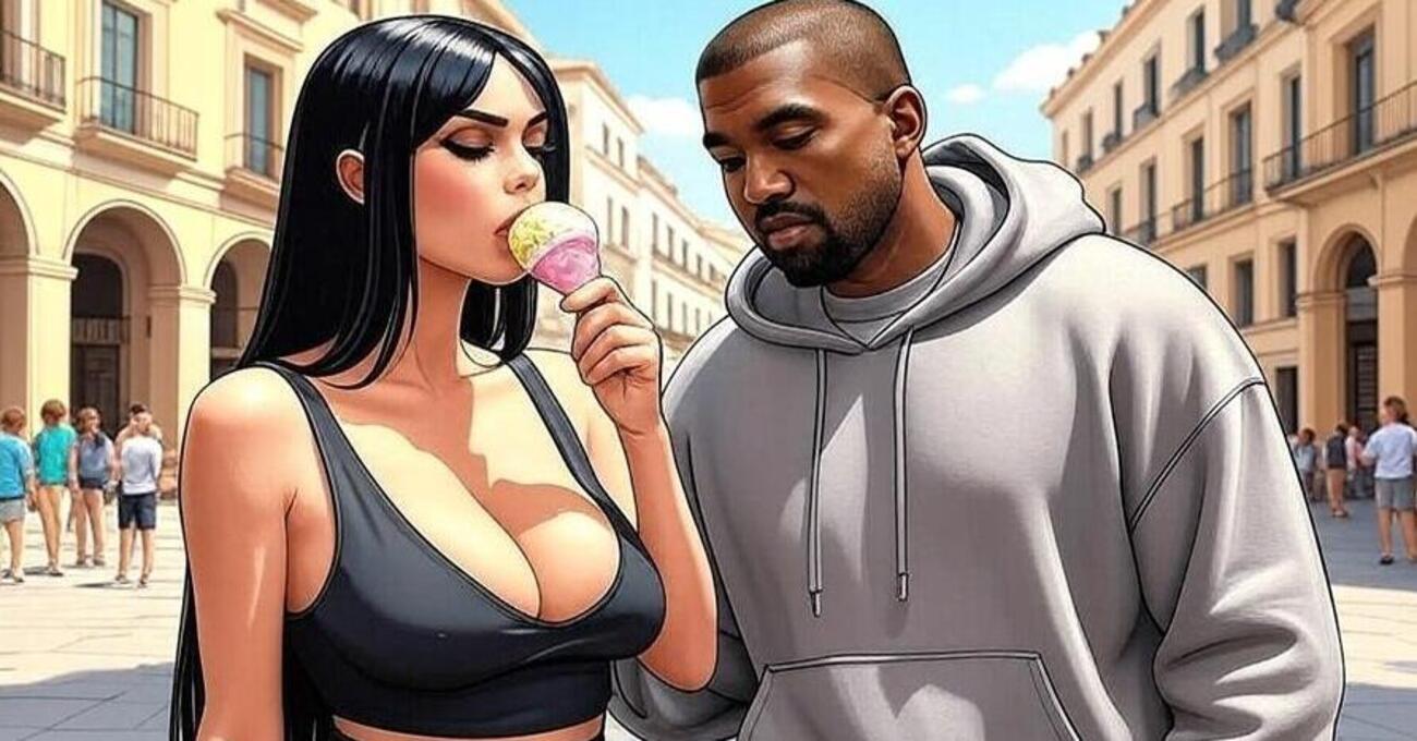 Bianca Censori fuori di seno anche quando mangia il gelato? Con Kanye West e la sorella Angelina si scioglie e crea scompiglio e polemiche anche in Spagna. E quei continui richiami a Kim Kardashian&hellip;