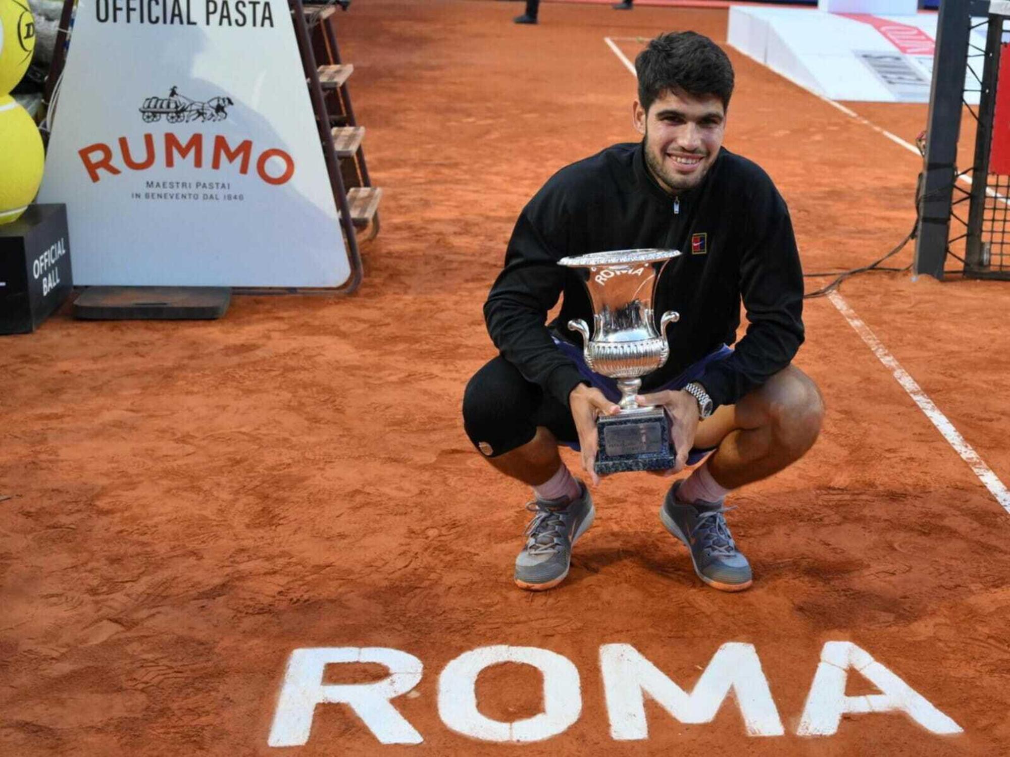 Alcaraz conquista Roma