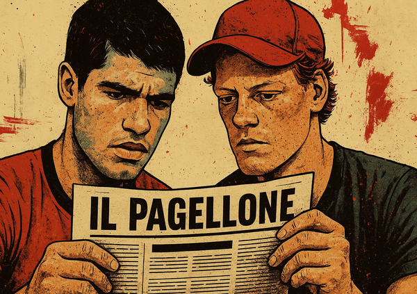 Alcaraz, Sinner, Musetti, Paolini, Errani, Berrettini: Scanzi dopo gli Internazionali di tennis di Roma ha pagelle buone (quasi) per tutti. Tranne che per Rai (escluso Panatta), Gauff (e il femminile Wta) e il solito Renzi&hellip;