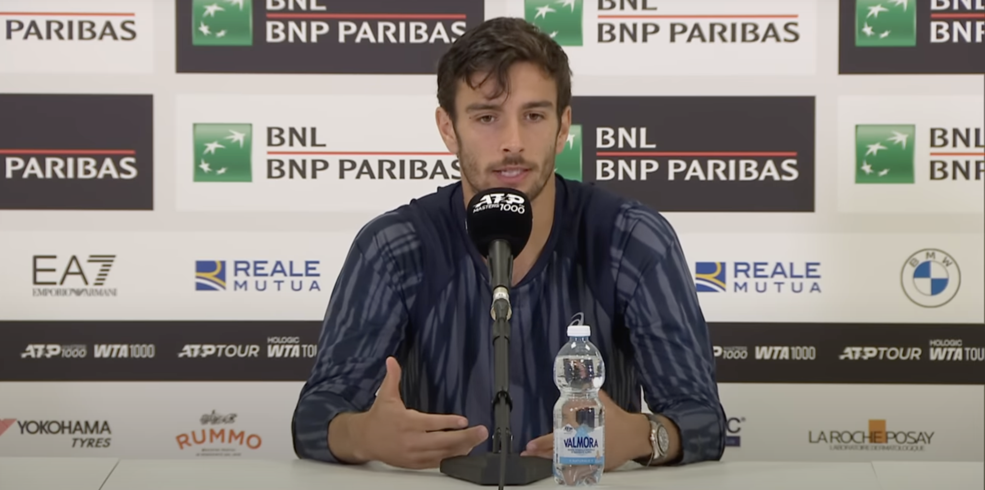 Lorenzo Musetti e il Rolex Yacht-Master 42 in oro bianco