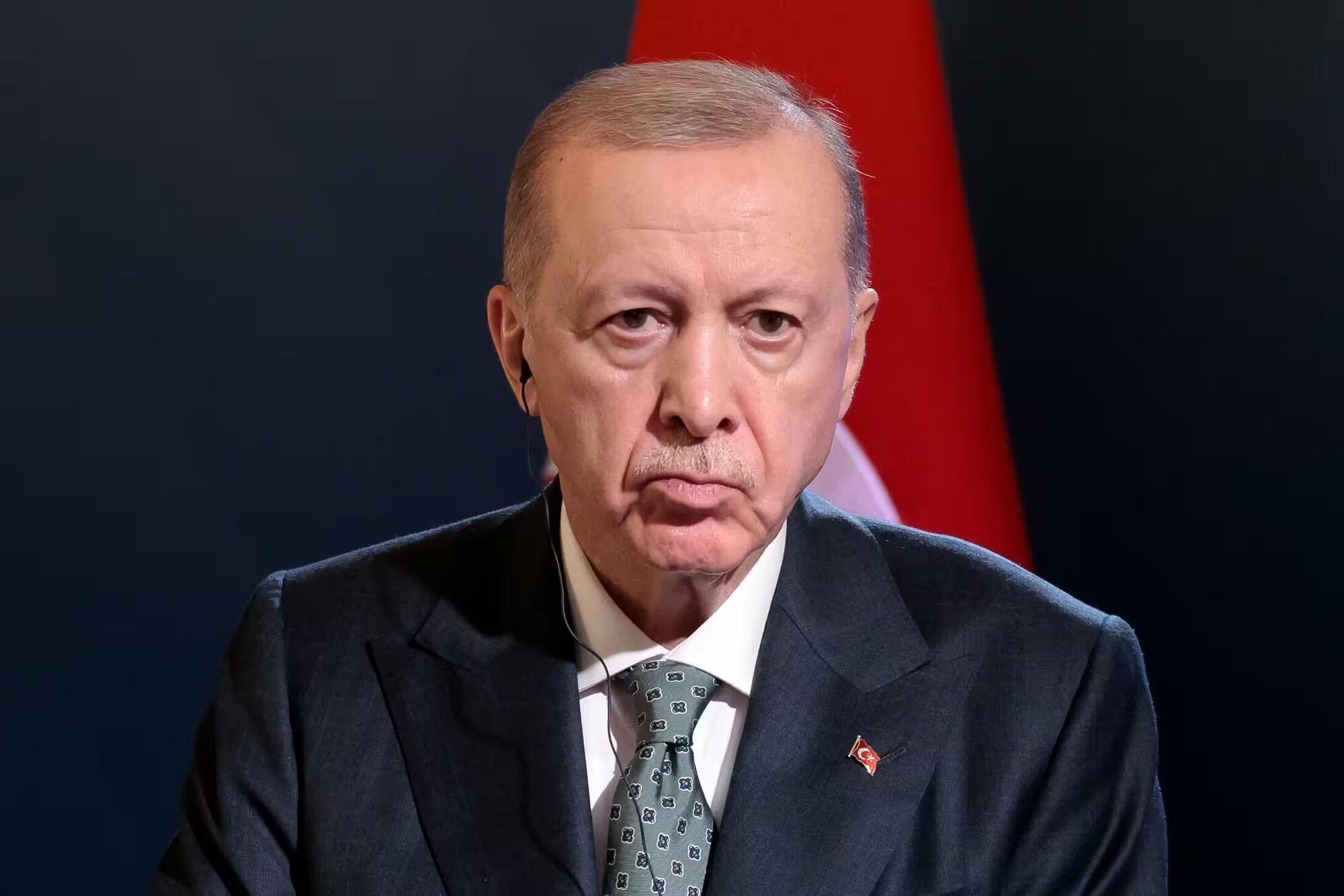 Il presidente turco, Recep Tayyip Erdoğan