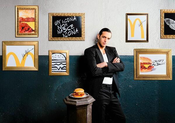 Che credibilit&agrave; ha Achille Lauro testimonial di McDonald&rsquo;s se preferisce mangiare da Cracco? 