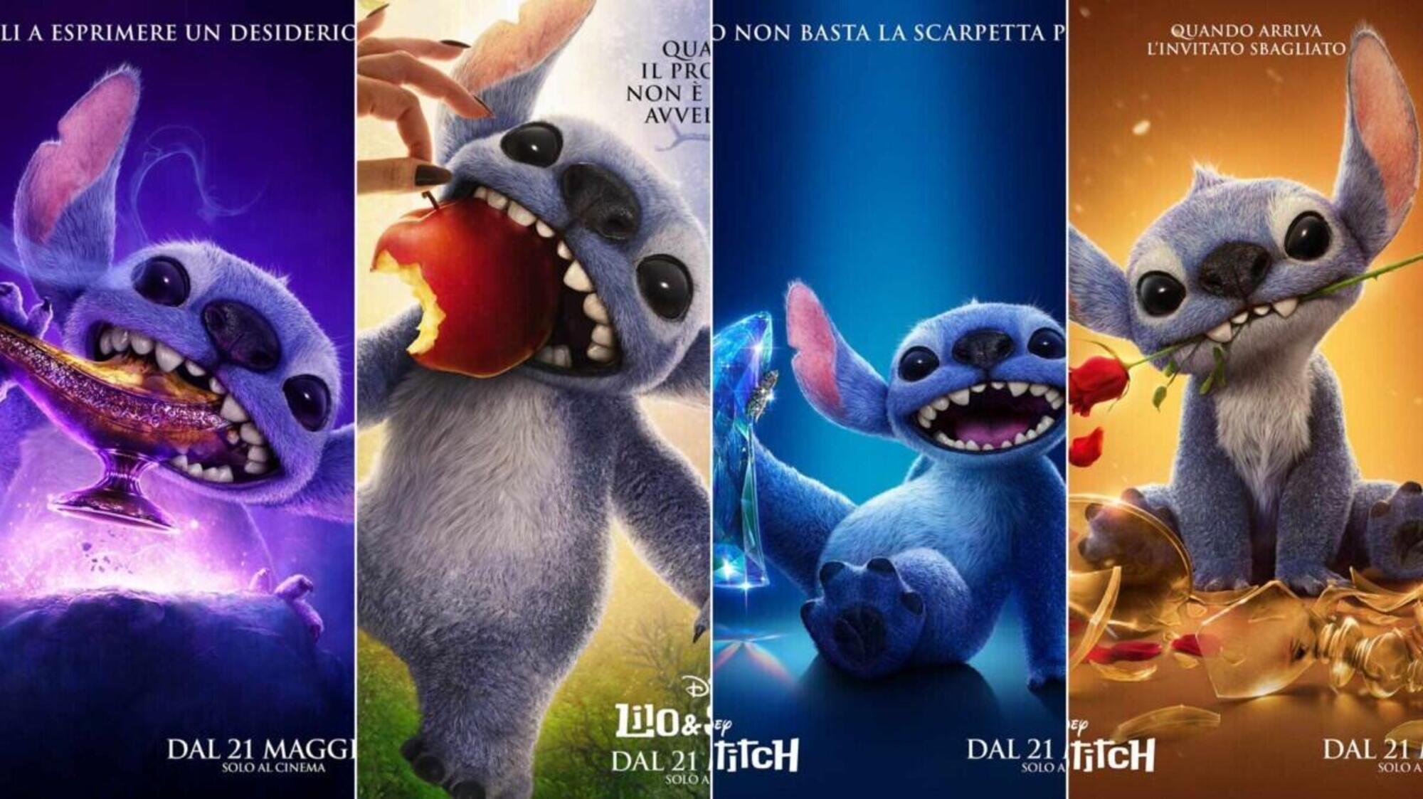 I poster del live action Lilo & Stitch