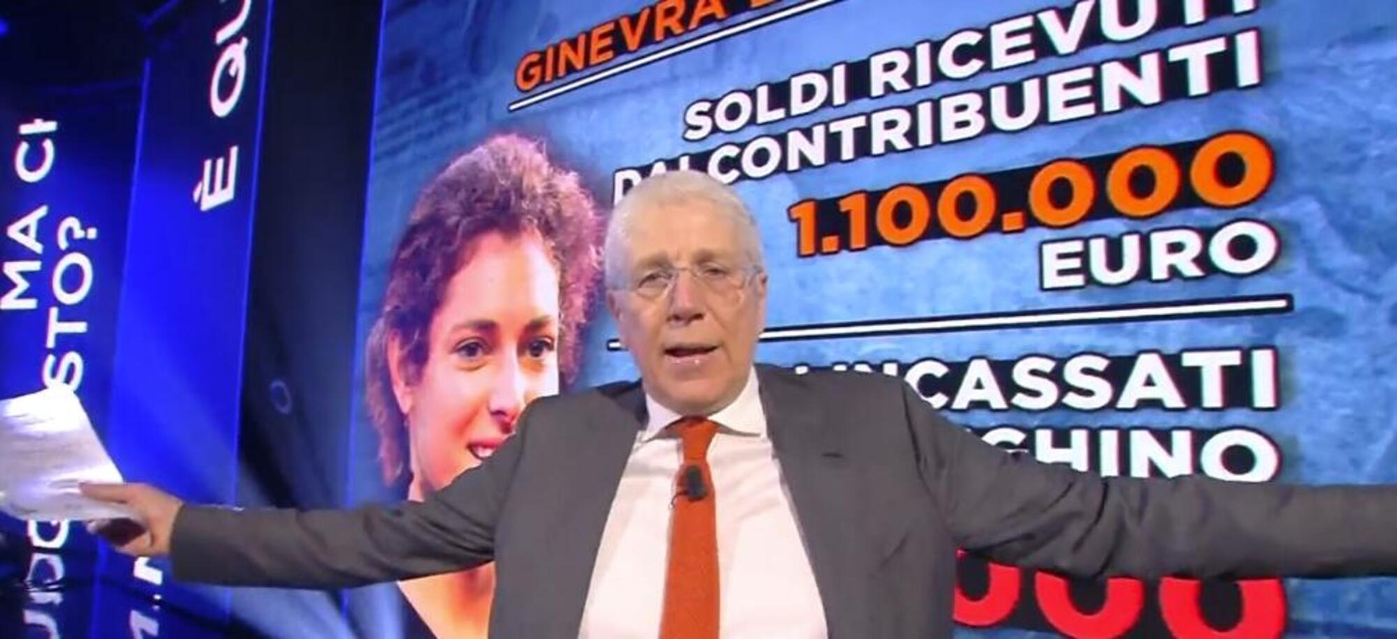 Mario Giordano Fuori dal coro Ginevra Elkann
