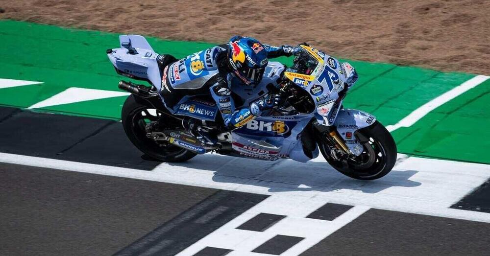 Nel sabato di Silverstone Alex Marquez e la GP24 bullizzano Marc e la GP25. Bagnaia sesto &quot;sotto il fuoco amico&rdquo;