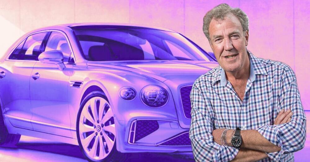Jeremy Clarkson prova la Bentley Flying Spur: &ldquo;Una ninna nanna su due ruote&rdquo;. Rivali? &ldquo;Non me ne viene in mente nemmeno uno&rdquo;. Mentre Aston Martin...