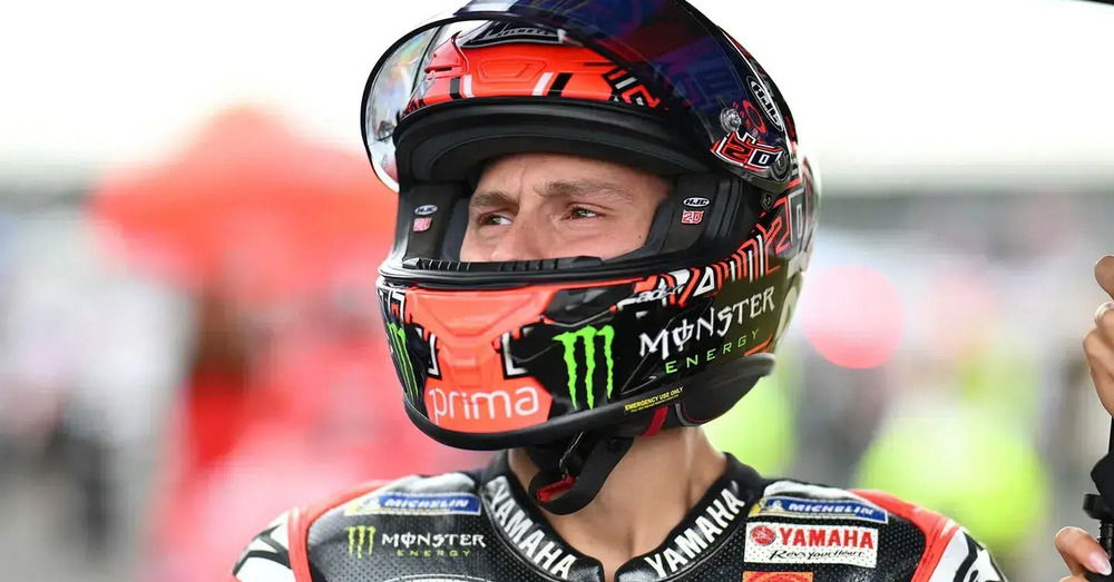 &ldquo;C&rsquo;est de la merde&rdquo;: s&igrave;, Fabio Quartararo non meritava di finire in ginocchio vicino alla M1, ma ricordategli di De Andr&egrave;