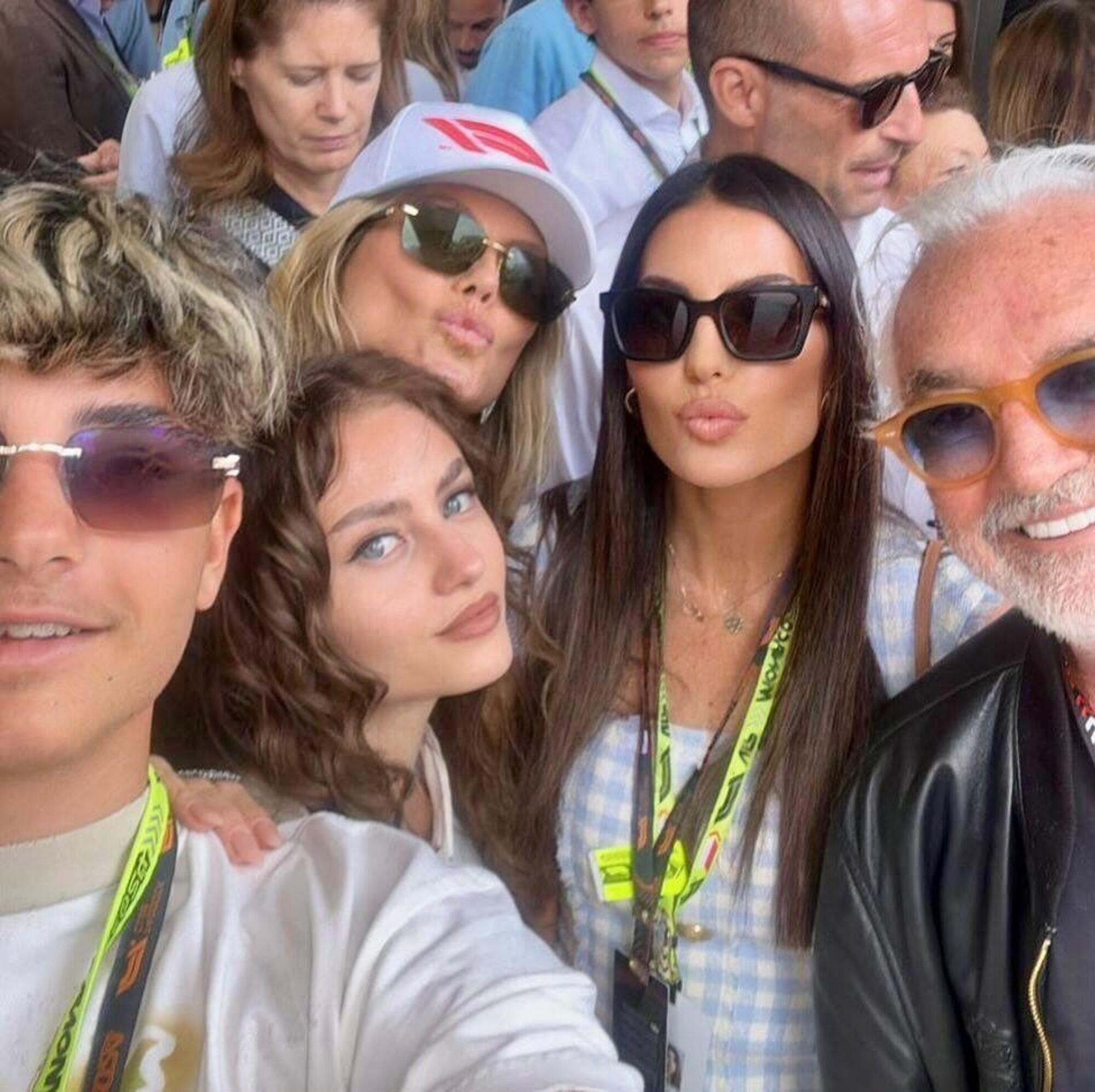 La famiglia Briatore al completo 