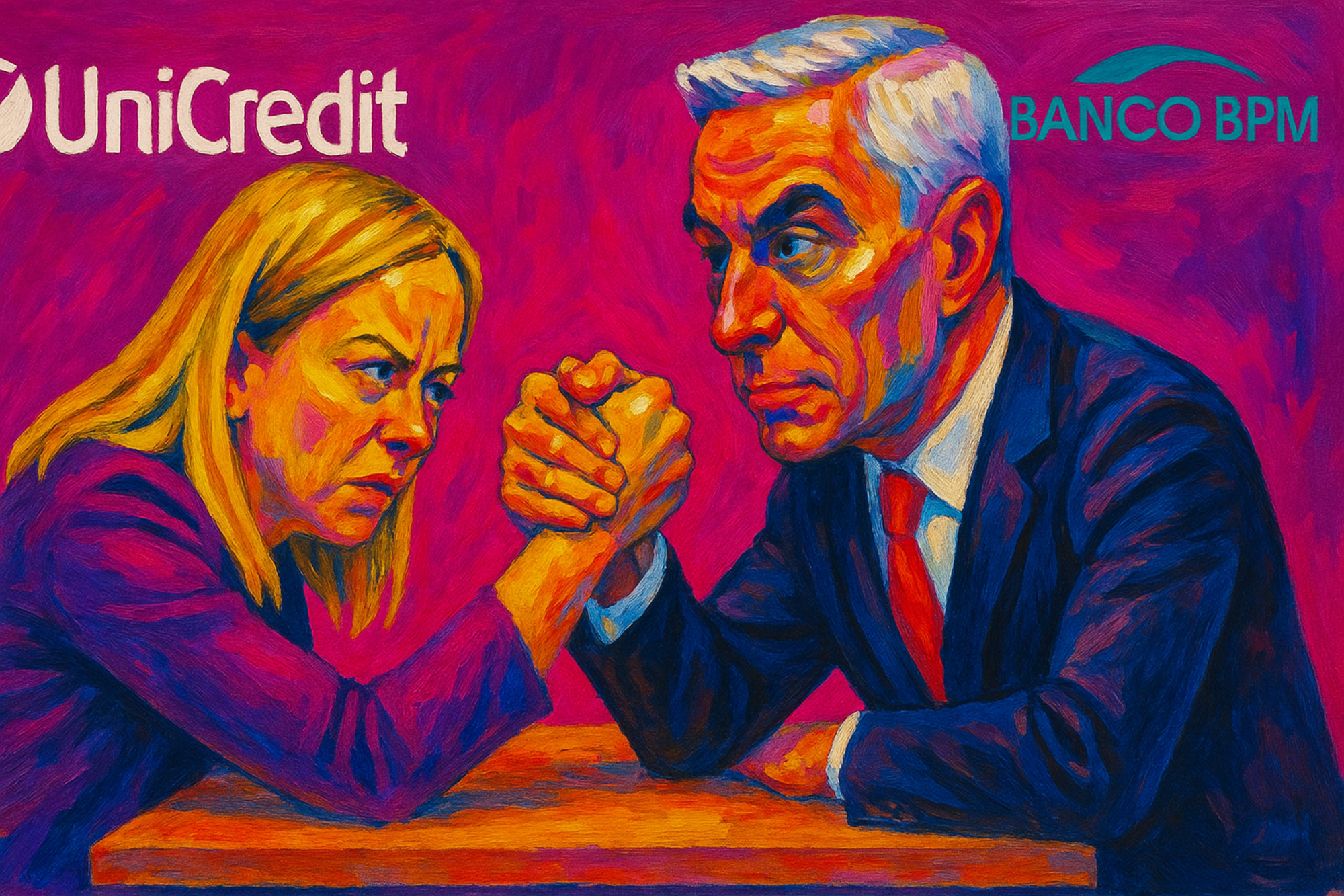 meloni orcel unicredit risiko bancario banco bpm golden power