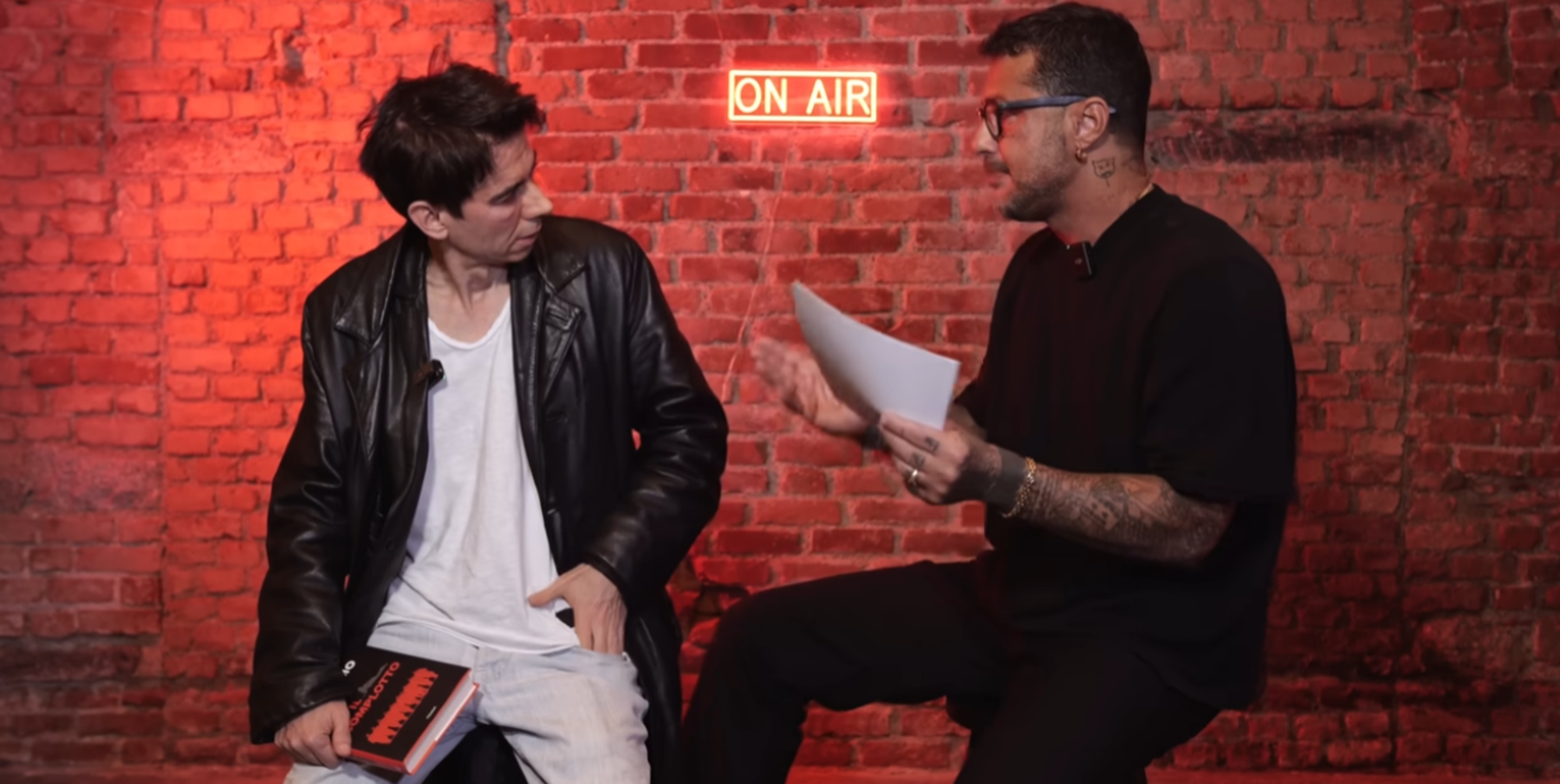 Fabrizio Corona e Francesco Bellomo