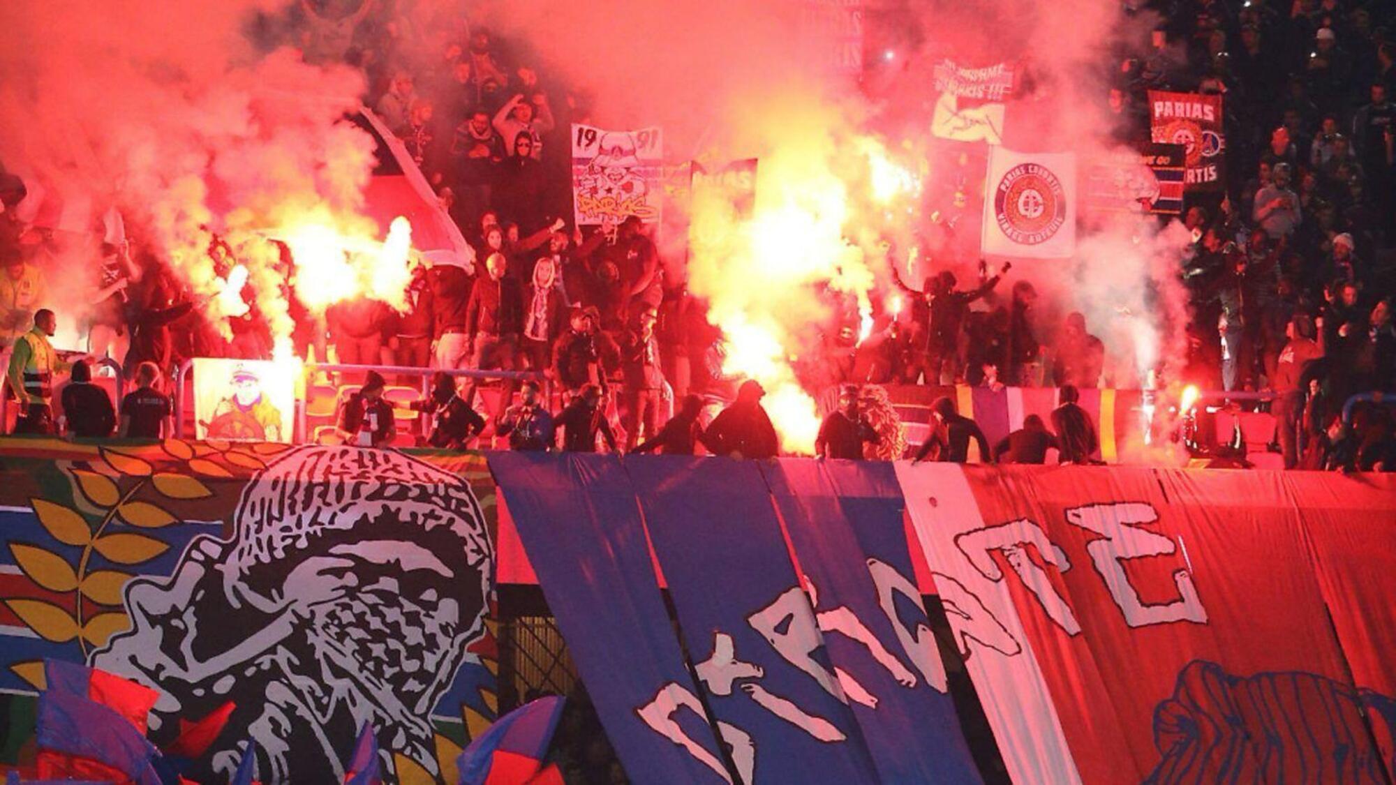 La curva del Paris Saint-Germain