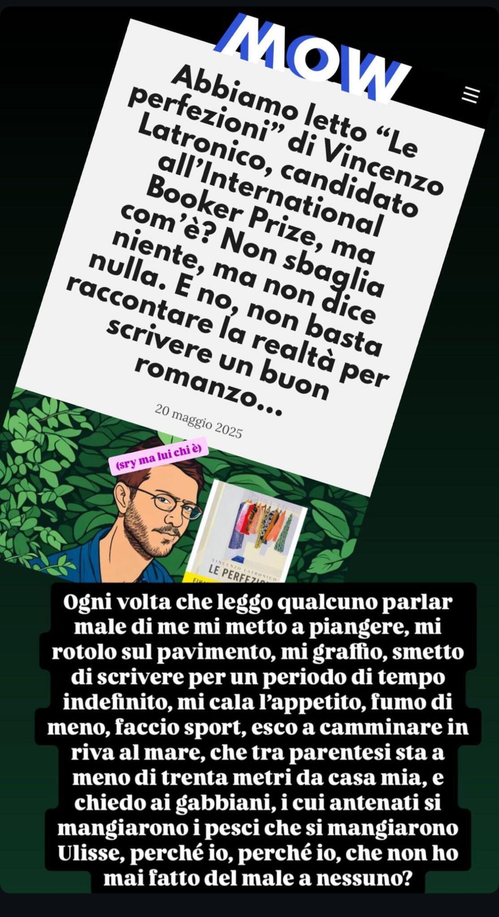 La storia di Vincenzo Latronico