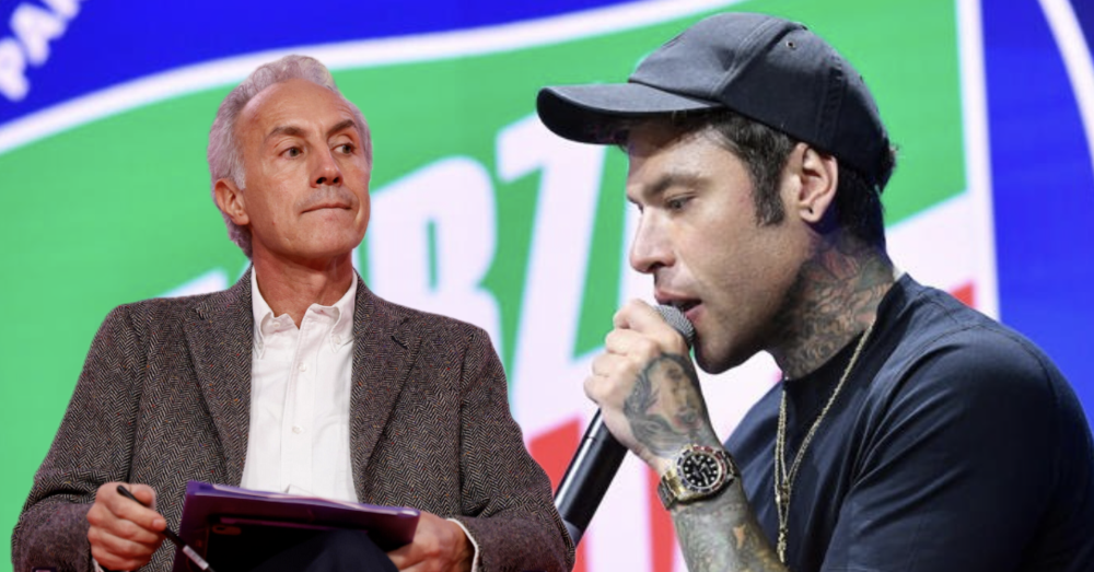 Travaglio a fuoco su Fedez e Berlusconi: &ldquo;Il libro su B.? L&rsquo;ho scritto per chi sapeva leggere. Nel caso di specie...&rdquo;. E sull&#039;ex Ferragnez e &ldquo;Menomale che Silvio c&rsquo;&egrave;&rdquo;&hellip;