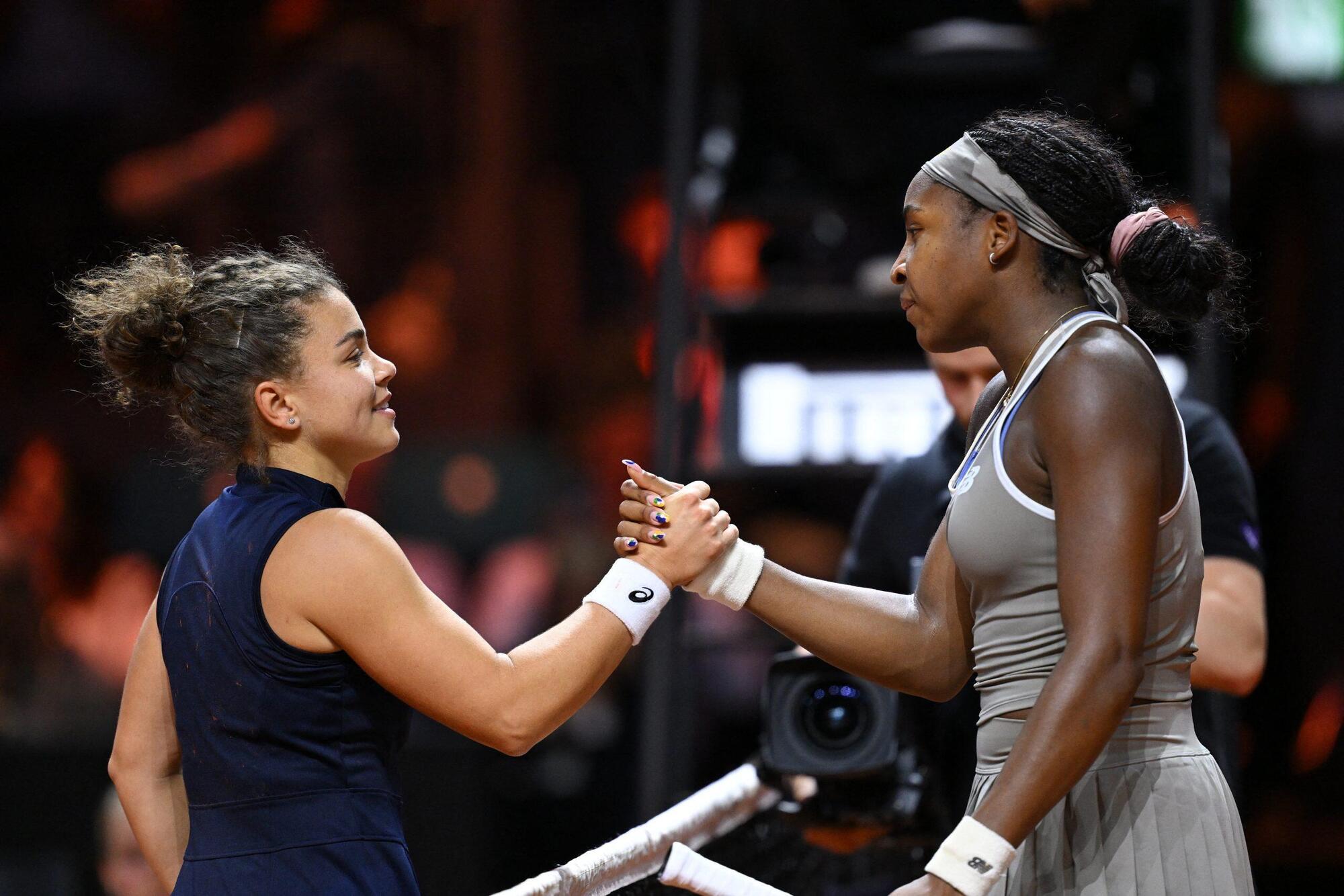 Jasmine Paolini e Coco Gauff