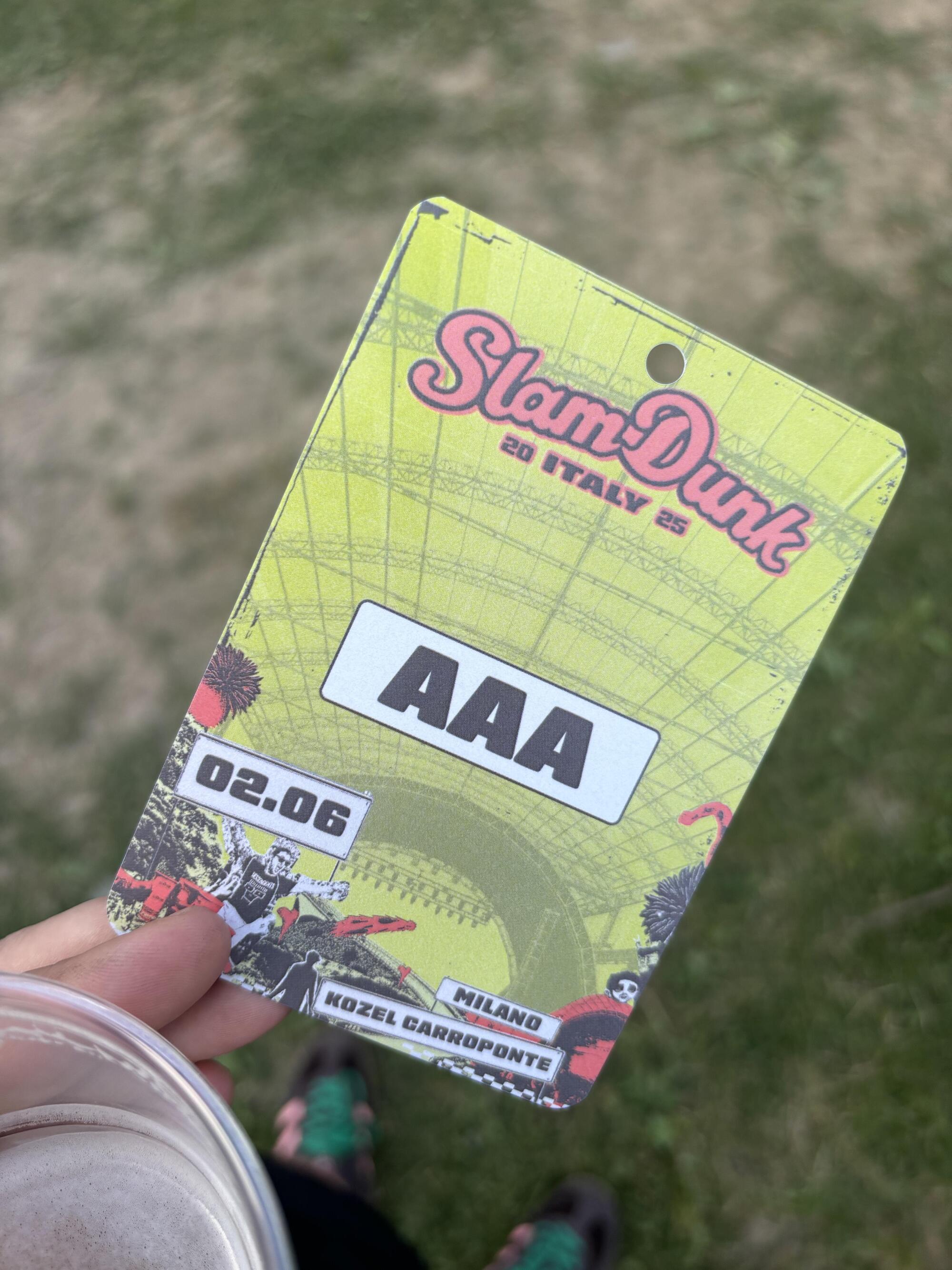 Slam Dunk Festival Carroponte