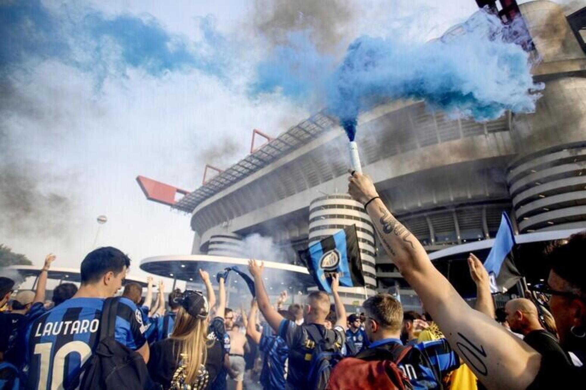 I tifosi dell'Inter
