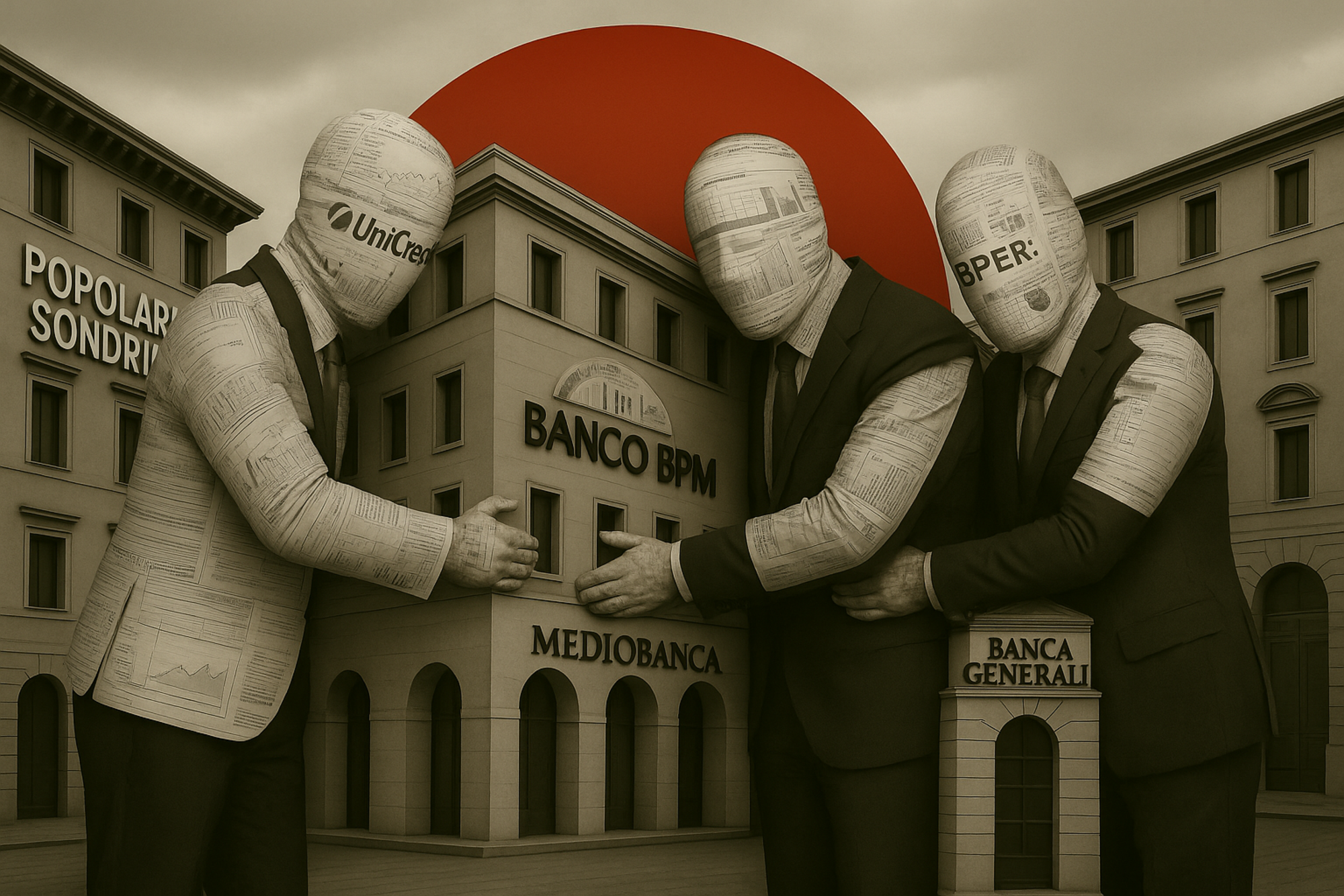 risiko banche unicredit, bpm, mediobanca, mps banca generali bper popolare sondrio