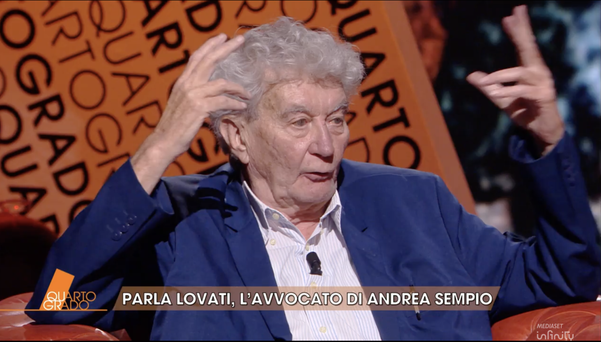 Massimo Lovati, difensore di Andrea Sempio, intervistato da Gianluigi Nuzzi a Quarto Grado