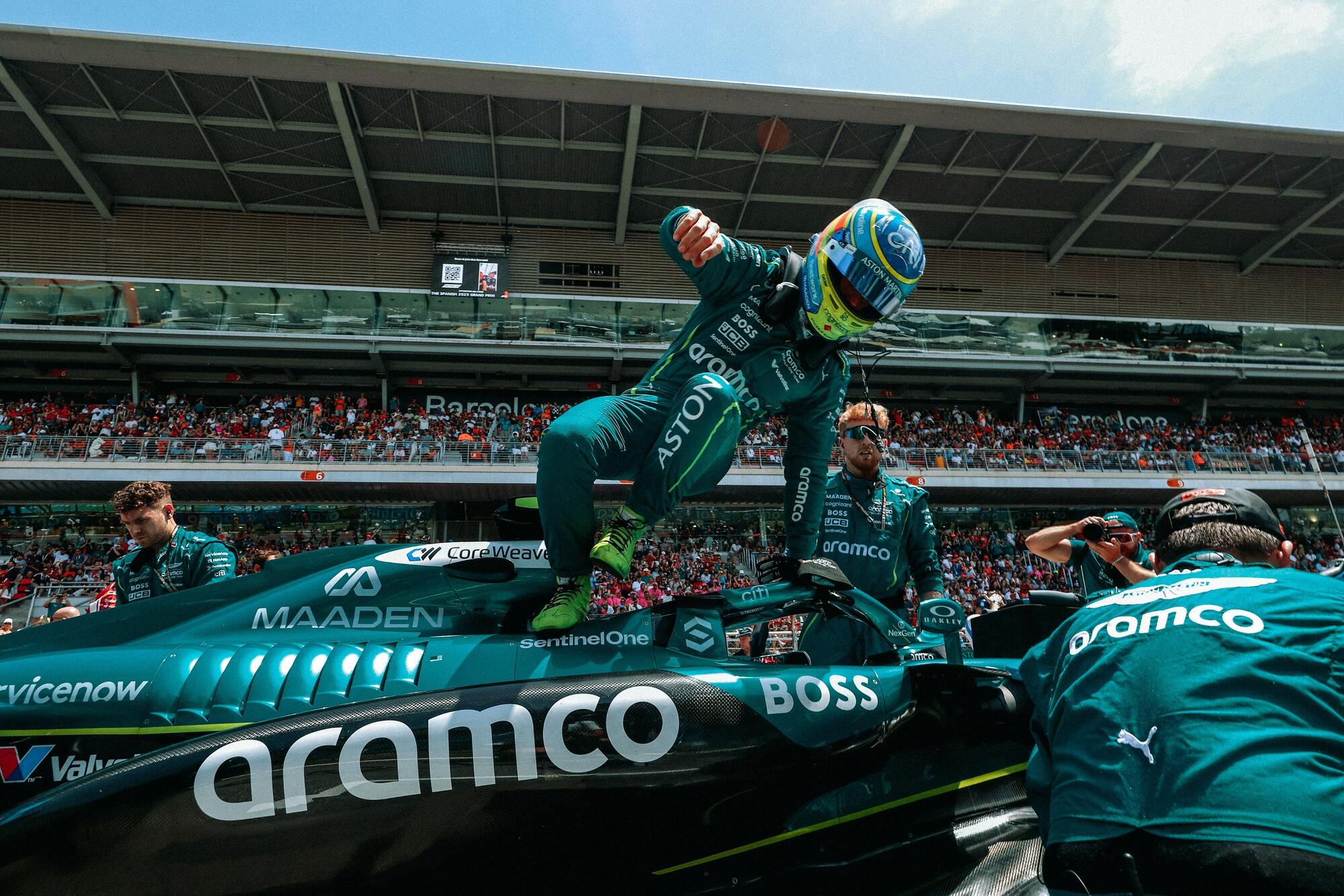 Fernando Alonso, Gran Premio di Spagna 2025