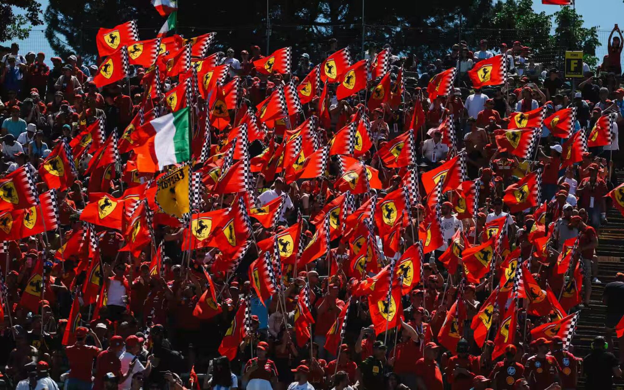 F1 Ferrari tifosi Imola