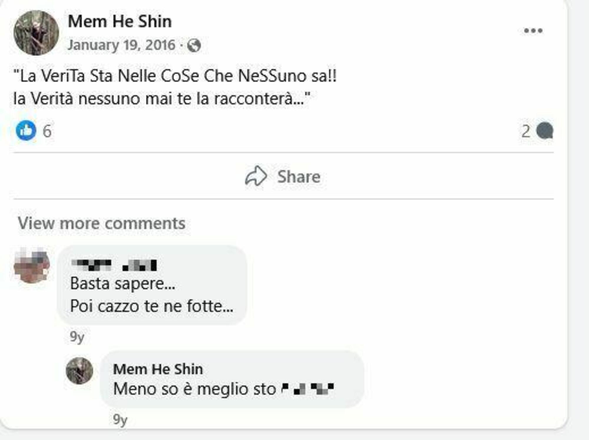 Il post sospetto di Michele Bertani prima del suicidio
