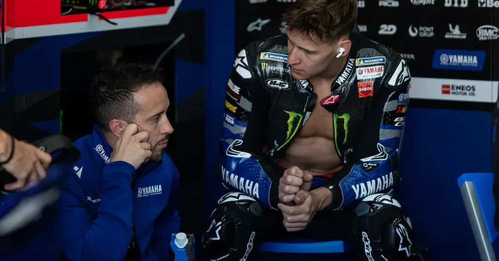 Ok il motore V4 di Yamaha (che suona gi&agrave; a Barcellona), ma Fabio Quartararo vuole &ldquo;Andrea Dovizioso pi&ugrave; coinvolto&rdquo; 