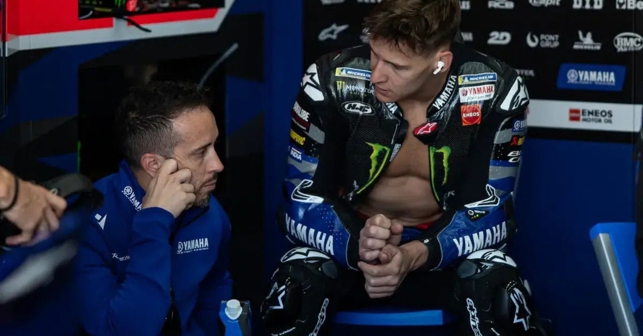 Ok il motore V4 di Yamaha (che suona gi&agrave; a Barcellona), ma Fabio Quartararo vuole &ldquo;Andrea Dovizioso pi&ugrave; coinvolto&rdquo; 