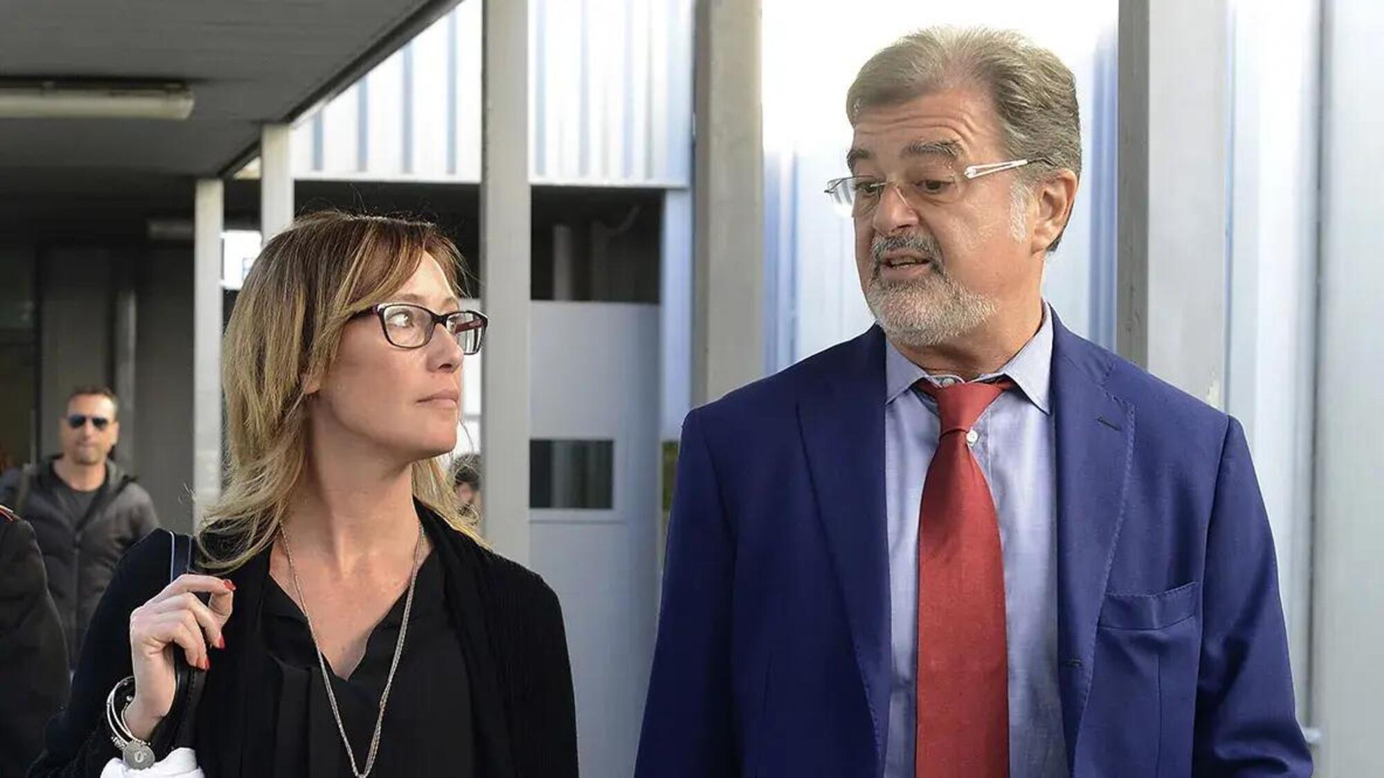 Fabio Anselmo, già avvocato di Stefano Cucchi, qui con Ilaria Cucchi