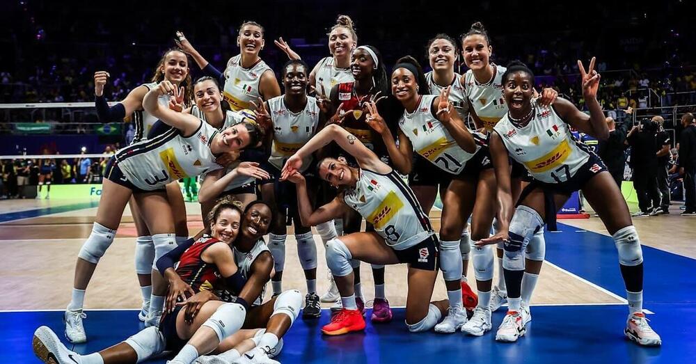 CI FAI IMPAZZIRE VOLLEY FEMMINILE! Non si fermano pi&ugrave;: dopo l&rsquo;oro olimpico, le Azzurre di Velasco dominano anche la Nations League. Ma come?