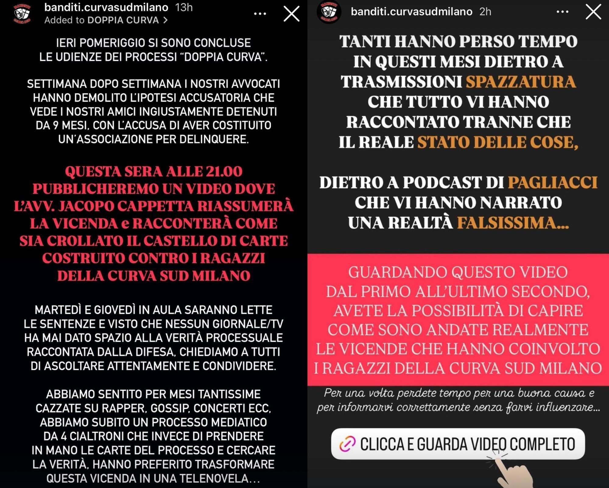 I Banditi della Sud sui social