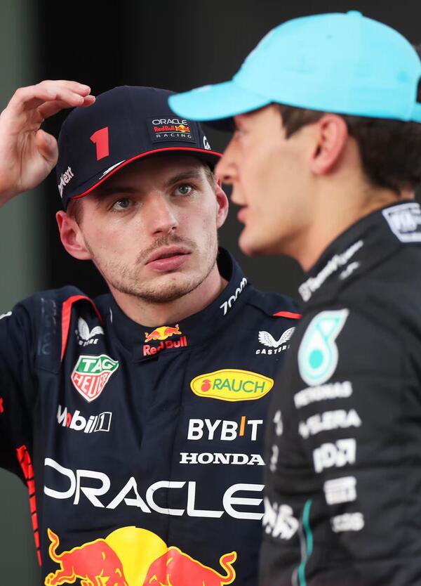 A QUANTO STANNO I POPCORN? In curva 1 a Montreal &egrave; cinema, Russell contro Verstappen. Mentre Kimi Antonelli&hellip;