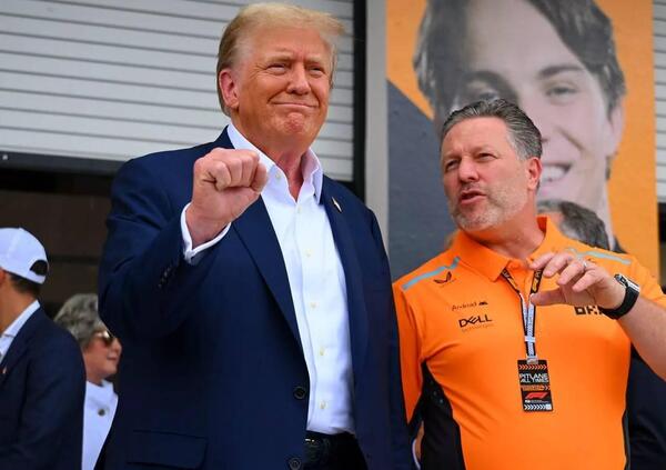No signori, Donald Trump non guider&agrave; una McLaren tra i curvoni del COTA e in fondo ci dispiace anche: sarebbe stato il meme del 2025