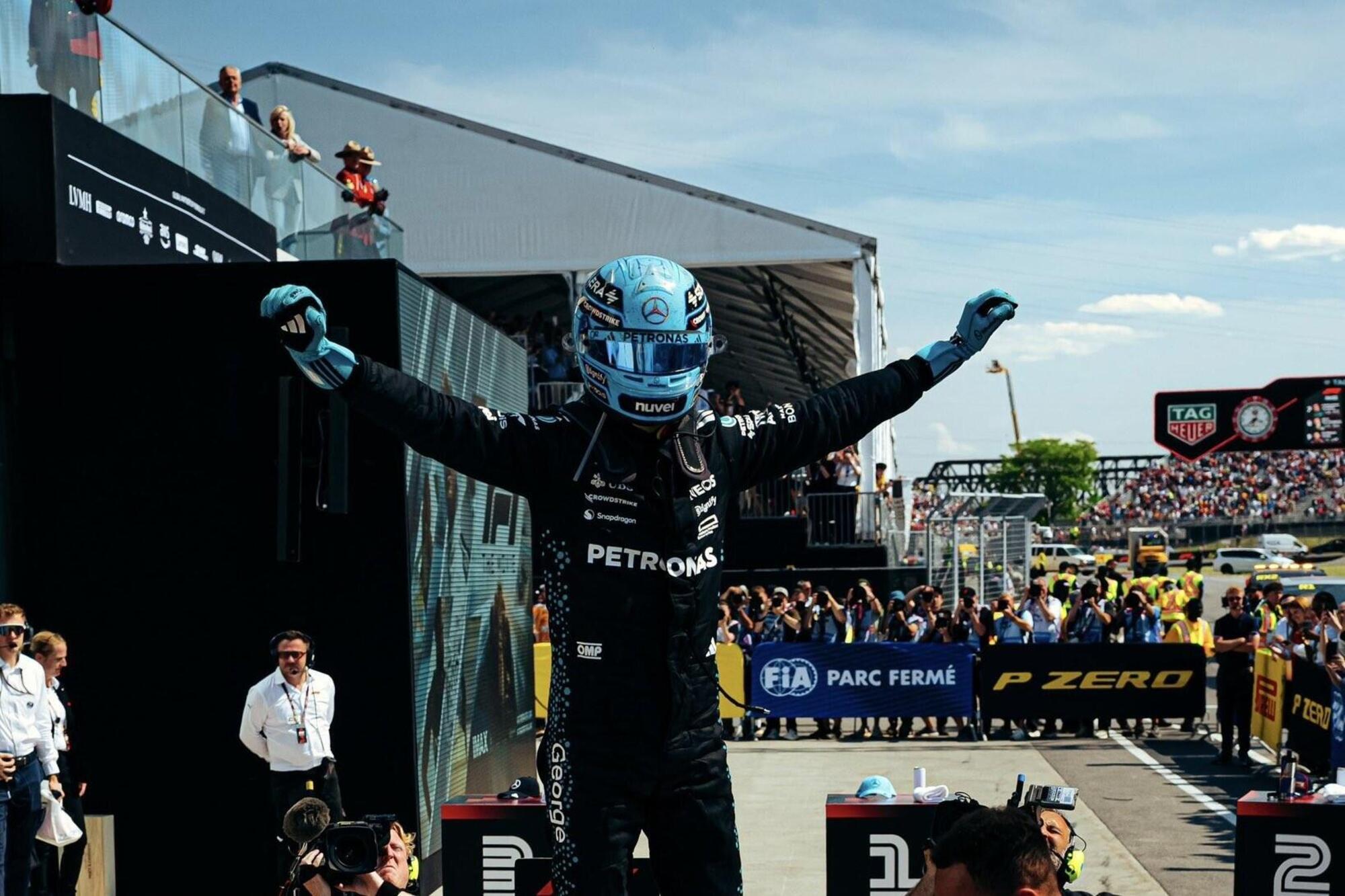 George Russell vince il Gran Premio del Canada, 2025