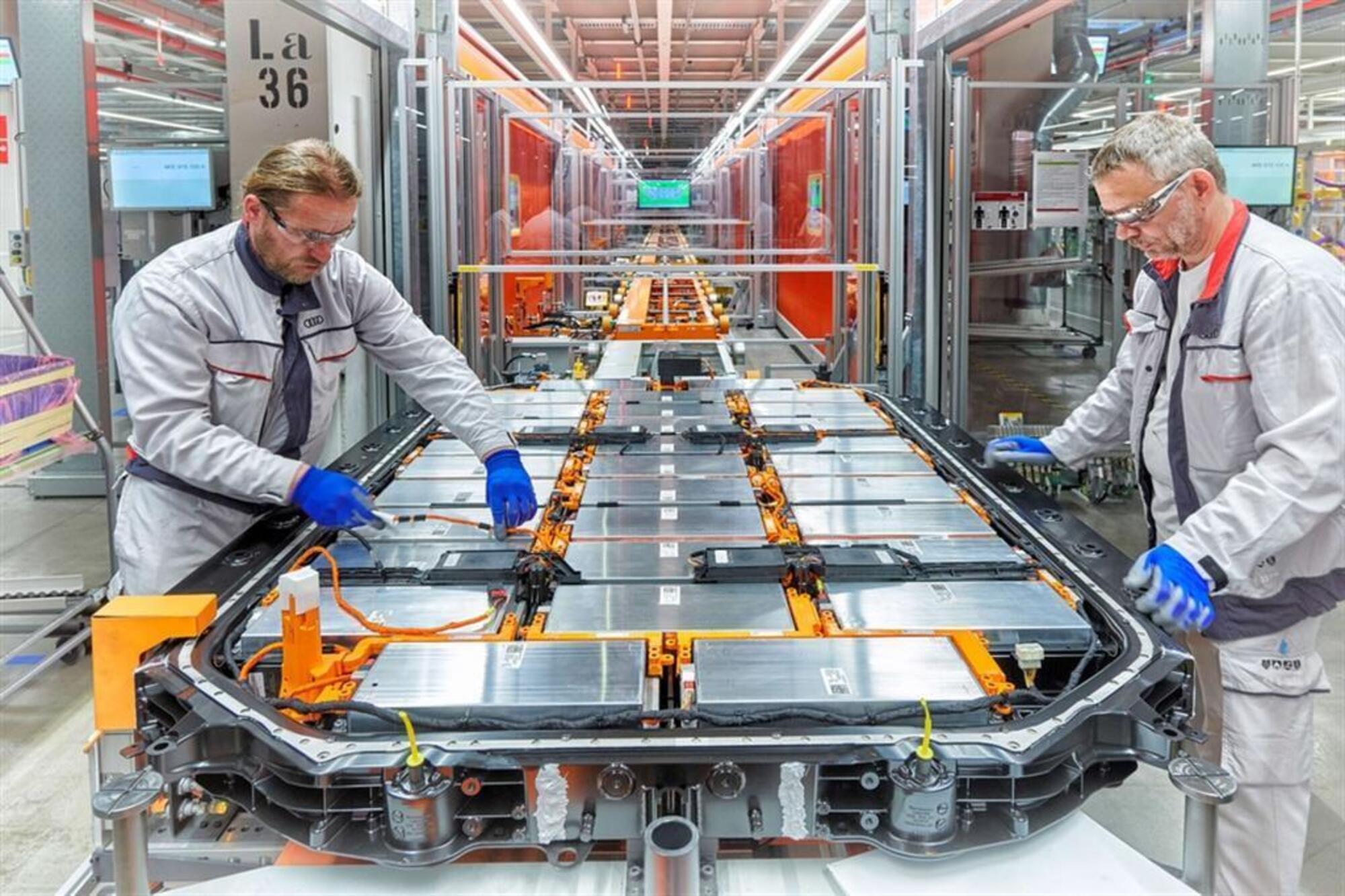 La produzione di batterie elettriche