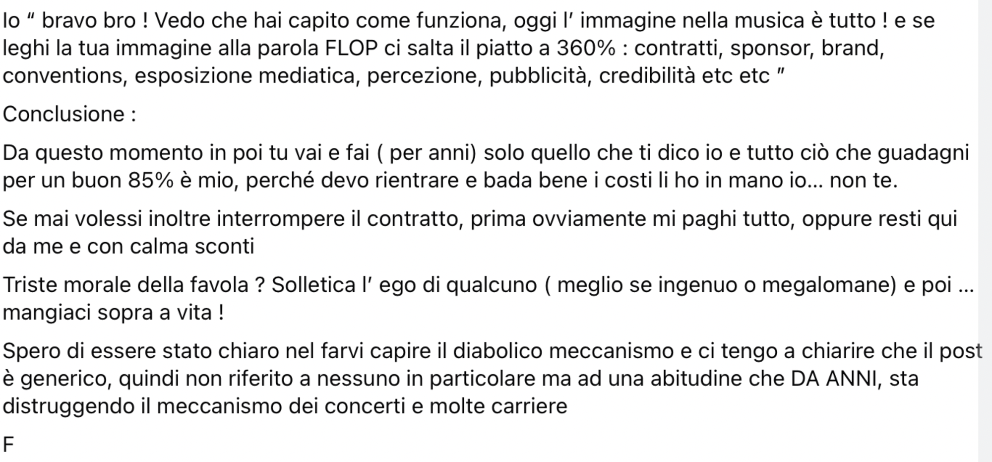Tiromancino Federico Zampaglione concerti finti sold out