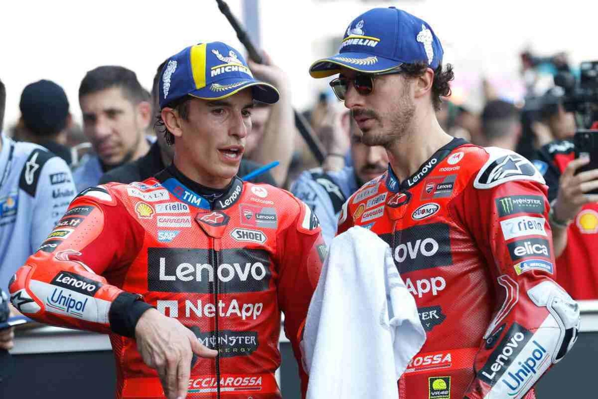Bagnaia Marquez25