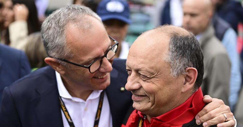 Frederic Vasseur, mentre tutti parlano di un addio alla Ferrari Stefano Domenicali ci mostra un&#039;altra strada: &quot;Non deve cedere&quot;