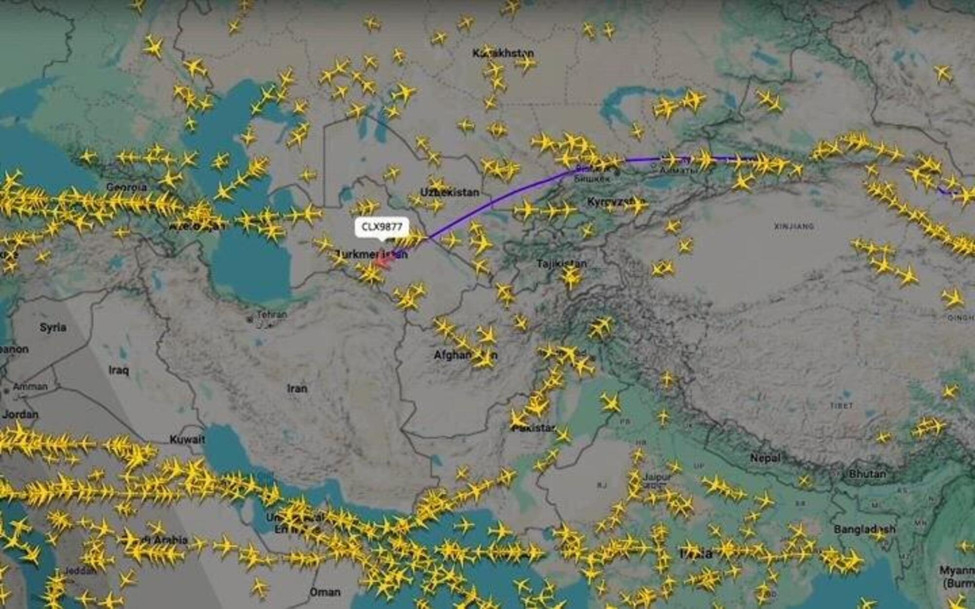 Iran Cina Stati Uniti Israele volo