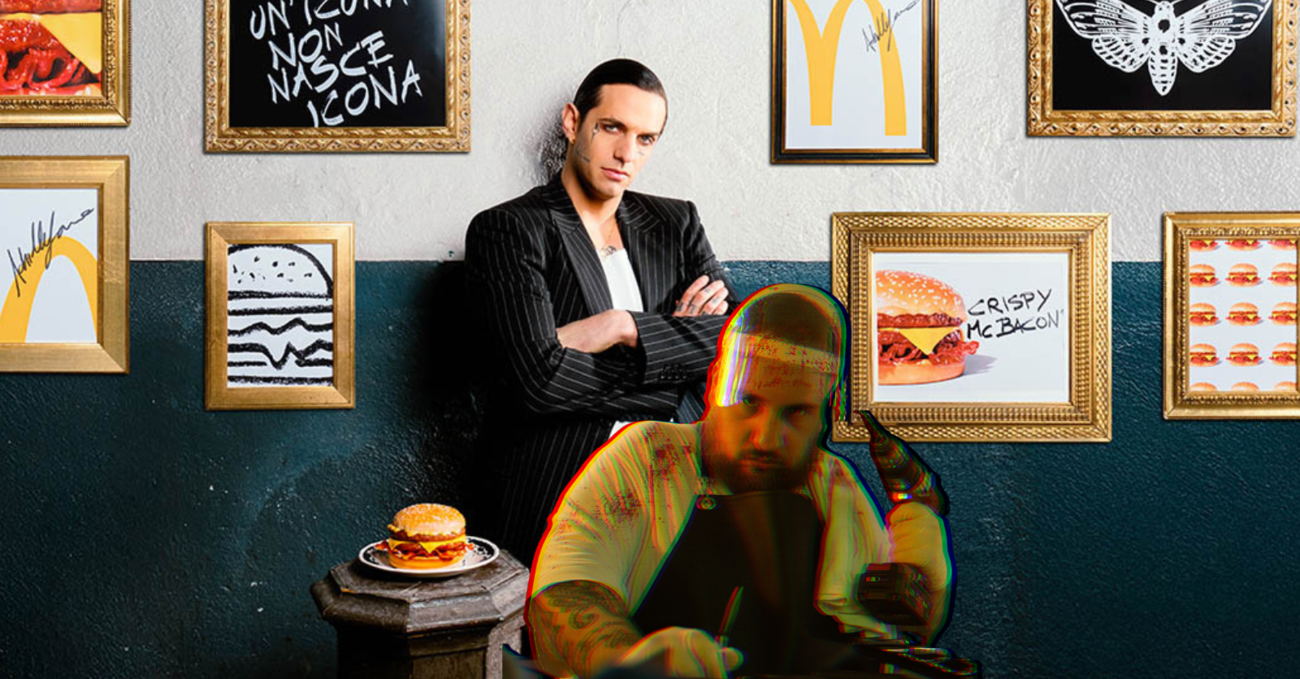 Nerone asfalta Achille Lauro sulla collaborazione con McDonald? &ldquo;Fare business sul sangue della gente mi sta sul caz*o&rdquo;. A &ldquo;Parola di Cash&rdquo; anche le grattate hanno un &ldquo;codice morale&rdquo;?