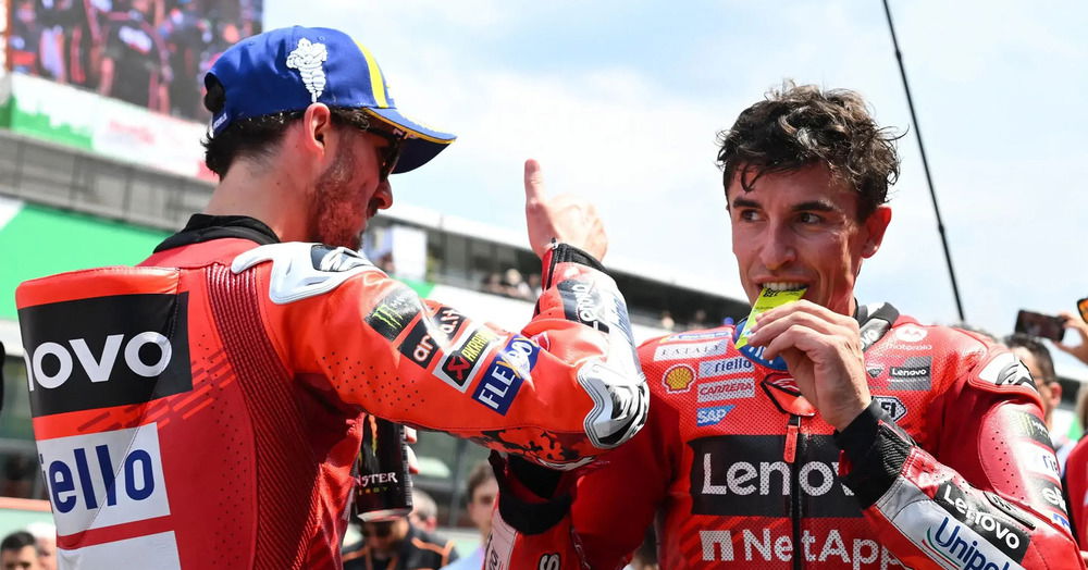 Marc Marquez, altro pianeta: &quot;Sono partito usando solo l&#039;udito&quot;. Poi punzecchia Pecco Bagnaia: &quot;Il vero rivale &egrave; mio fratello&quot;