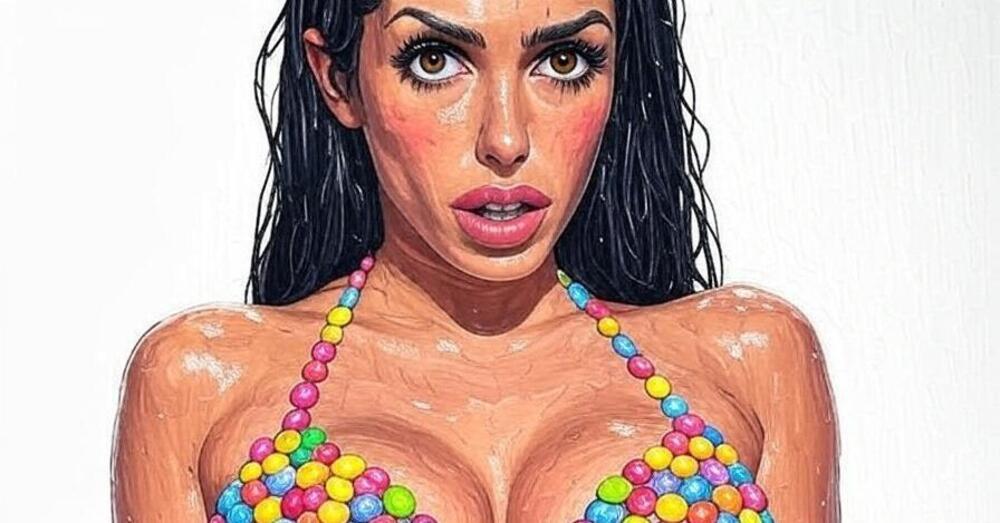 MANGIAMELE TUTTE. Bianca Censori (quasi) nuda, vestita solo di un filo di caramelle per le strade di New York. Ma perch&eacute; lei e Kanye West sono tornati in America? E ancora la somiglianza con Kim Kardashian&hellip;