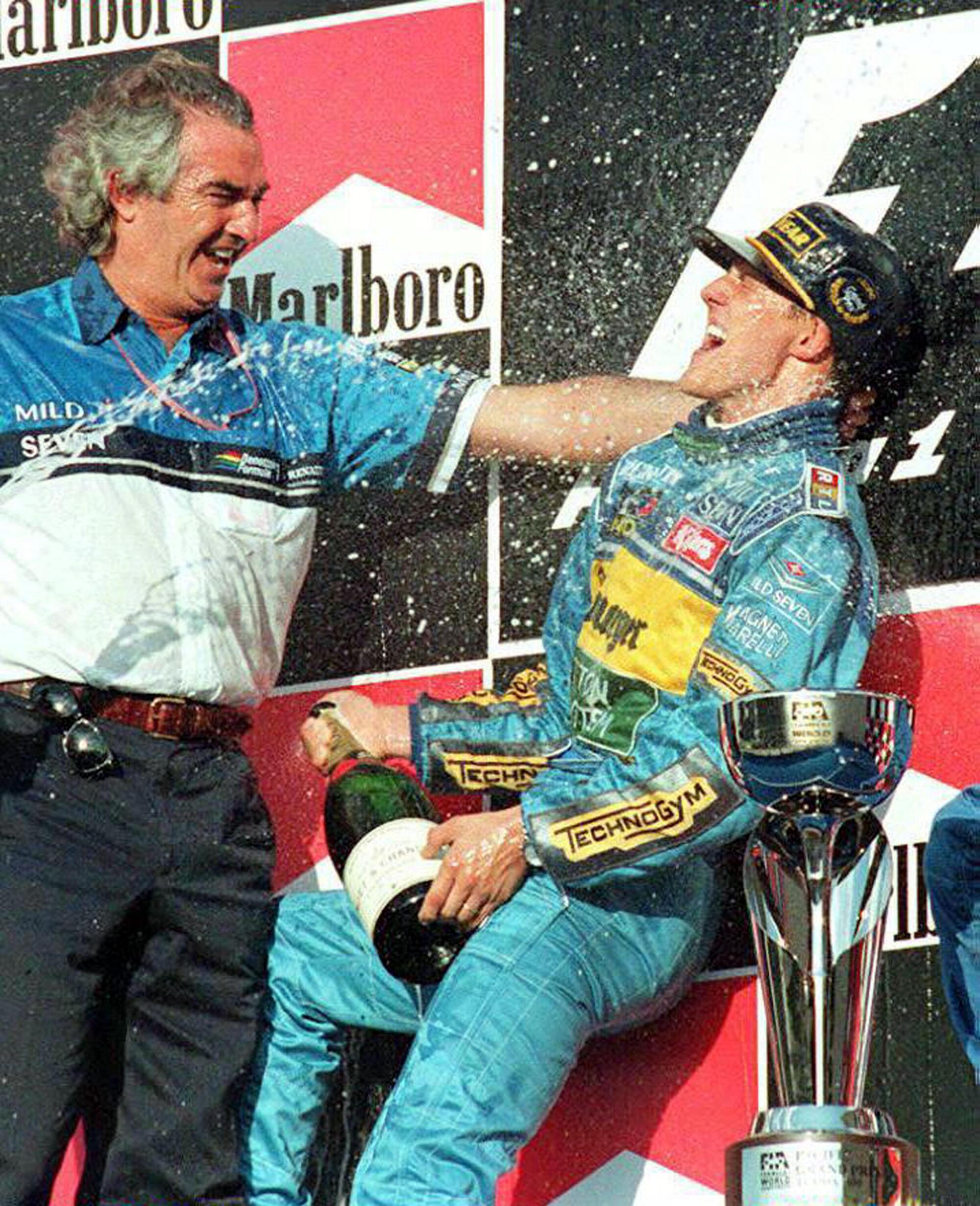 Briatore e Schumacher