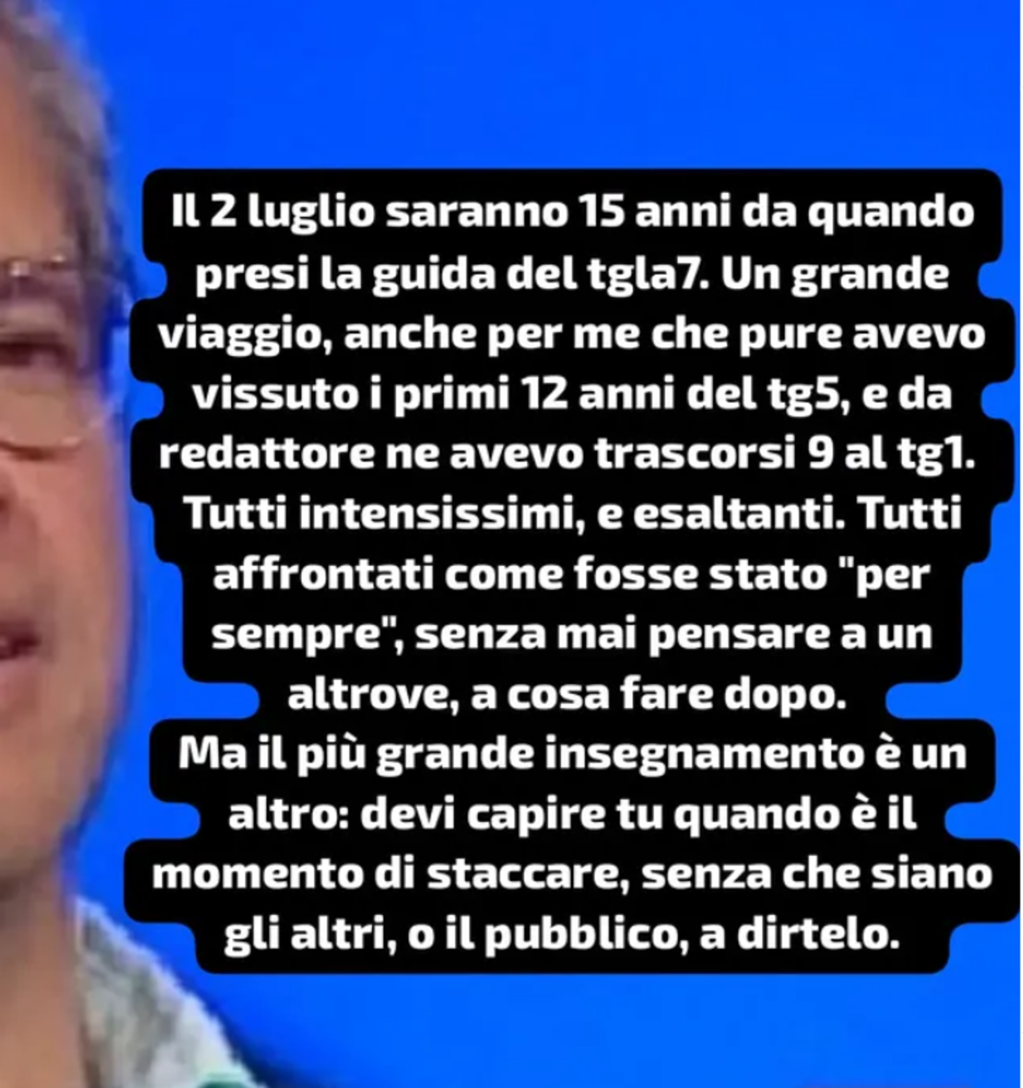 Il post di Enrico Mentana
