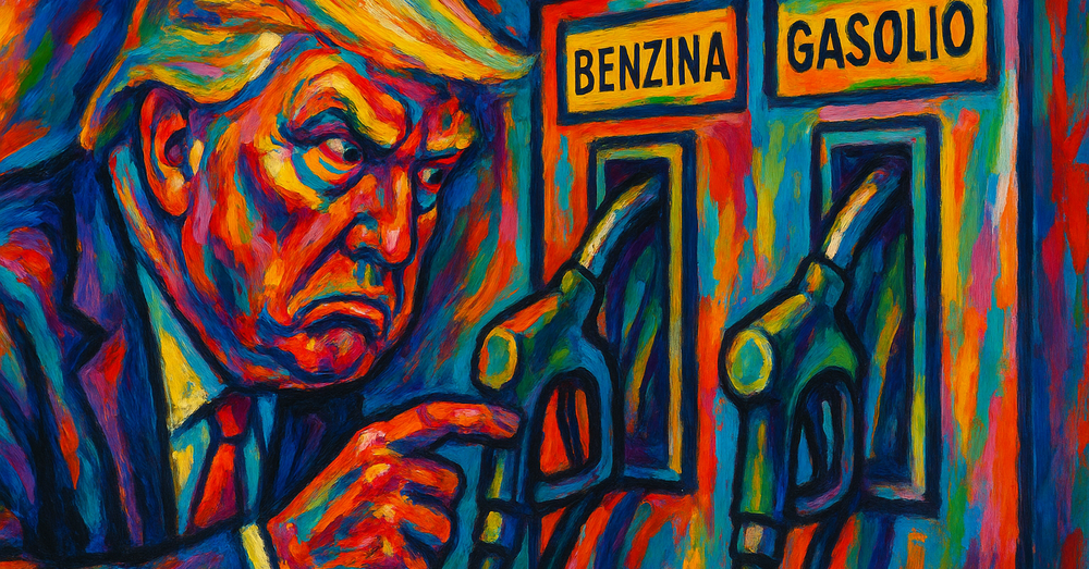 PRESI PER LA POMPA. Guerra gi&agrave; finita, petrolio crollato: ma ci vuole Trump per fermare la speculazione sul prezzo di benzina e gasolio? Ecco cosa non torna sui carburanti