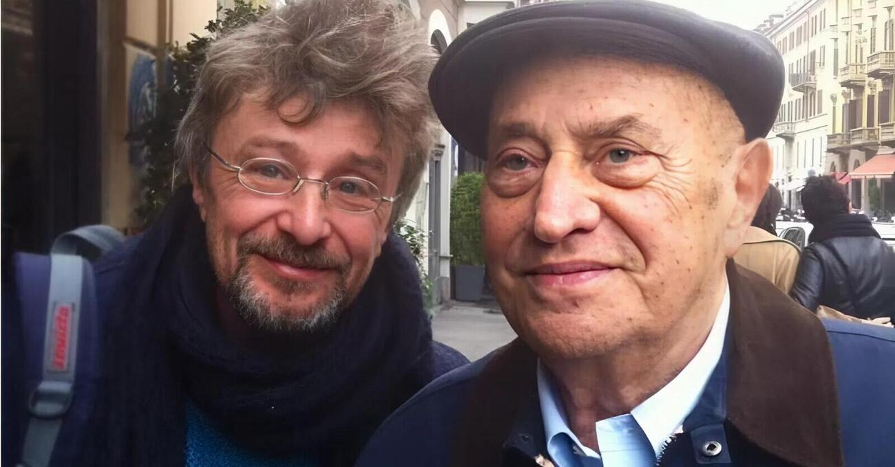 LETTERA D&#039;AMORE ad Arnaldo Pomodoro, amico e grande scultore, nei giorni della scomparsa. Aldo Nove: &quot;Anche se non ci sei pi&ugrave;, il mondo ha ancora la tua forma&quot;