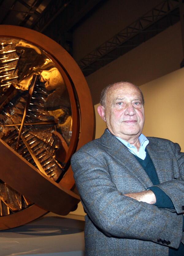 LETTERA D&#039;AMORE ad Arnaldo Pomodoro, amico e scultore, nei giorni della scomparsa
