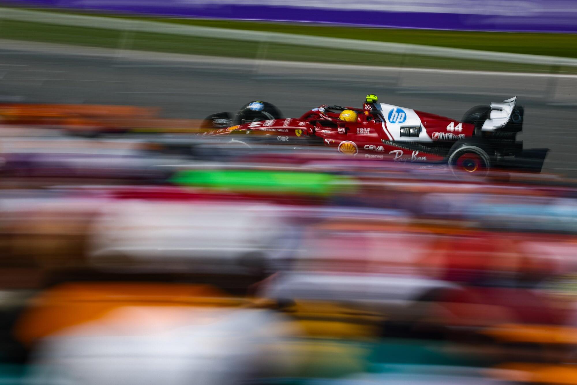 Lewis Hamilton Ferrari Montreal