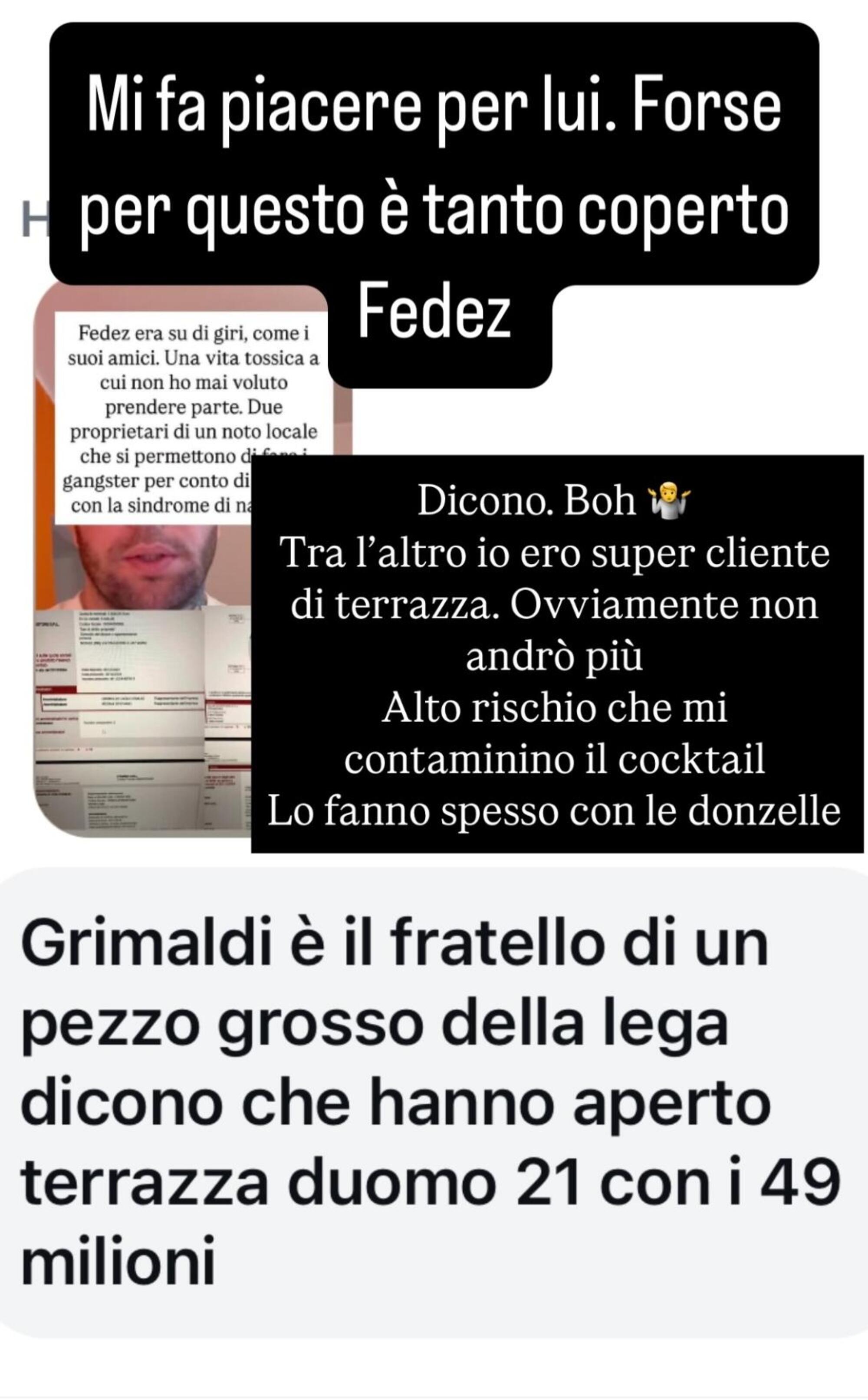 Le stories di Rosica