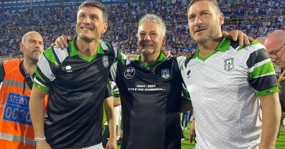Il calcio quello bello con Adriano e Zola di nuovo insieme, Totti che fa ancora magie e Baggio&hellip; welcome tu Operazione Nostalgia: il racconto del fondartore Andrea Bini
